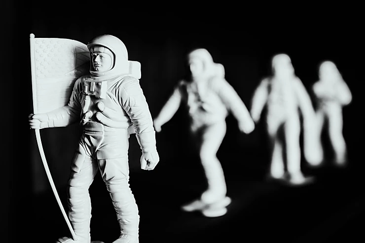 Astronaut Team Plastic Figures